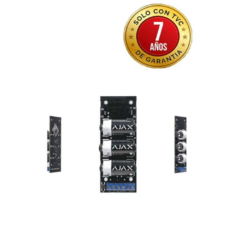 AJAX  Transmitter - Módulo inalámbrico para conectar cualquier dispositivo de otros fabricantes con salida por cable al sistema de seguridad Ajax.