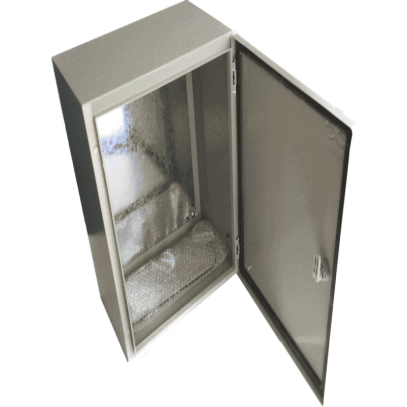 SBETECH SBE-404020 GABINETE METALICO / ALTO 400 MM / ANCHO 400 MM / PROFUNDIDAD 200 MM  grado IP 65 NEMA 4 image 2