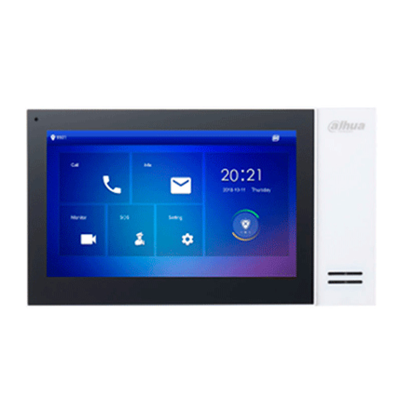 DAHUA KTP01L(S) - Kit de Videoportero IP con Frente de Calle Metalico, Monitor y Switch PoE/ Monitor de 7 Pulgadas Touch/ Ranura SD/ Frente de Calle con Camara de 2 Megapixeles/ Apertura de Puerta/ E&S De Alarmas/ Switch de 5 Puertos y 36 Watts/ #LoNuevo image 3