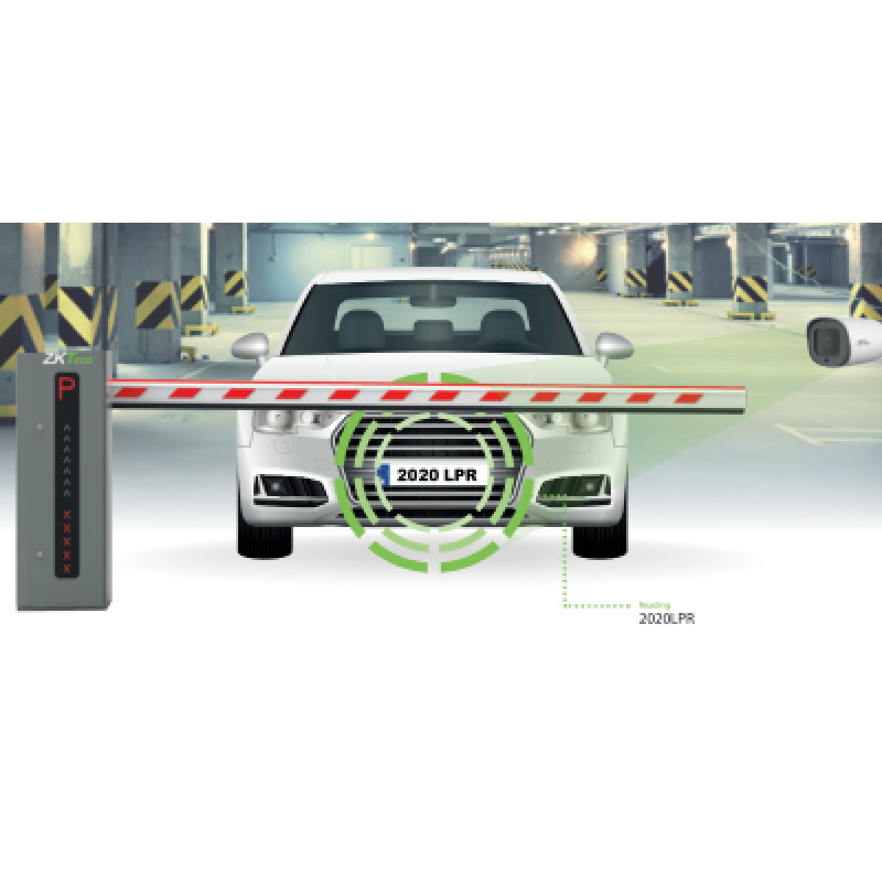 ZKTECO LPR BL852Q38ALP - Cámara IP Bullet para reconocimiento de placas / Resolución 2MP / Software LPR integrado / Lente Motorizado / Reconocimiento de placa de 80 países / POE / IP67 / Audio / Alarma / RS485 / Ranura para tarjeta SD  image 3