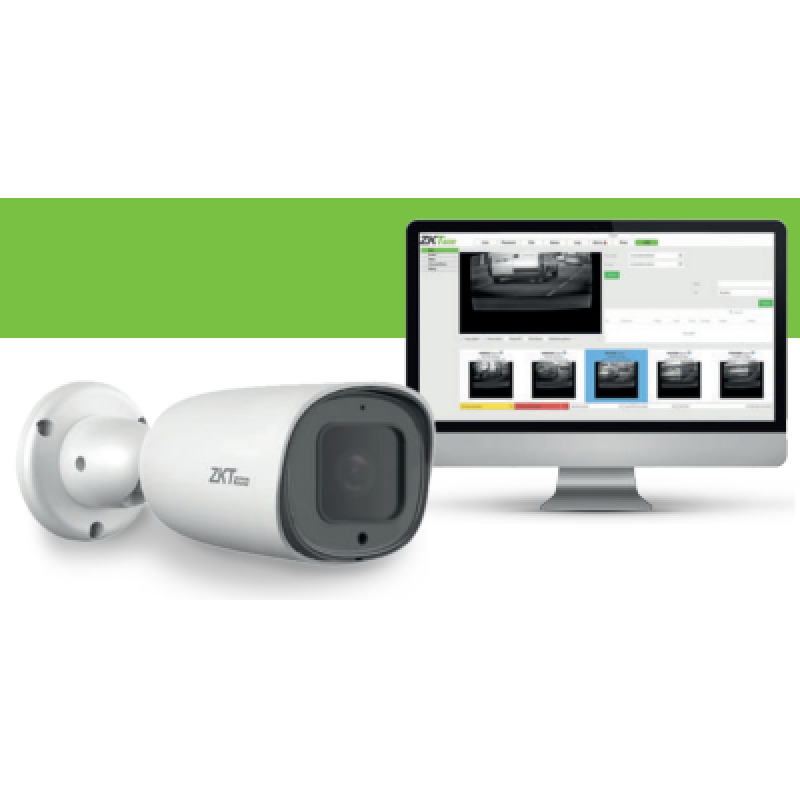 ZKTECO LPR BL852Q38ALP - Cámara IP Bullet para reconocimiento de placas / Resolución 2MP / Software LPR integrado / Lente Motorizado / Reconocimiento de placa de 80 países / POE / IP67 / Audio / Alarma / RS485 / Ranura para tarjeta SD  image 5