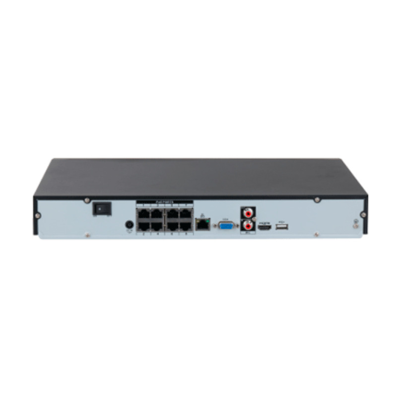 DAHUA NVR2208-8P-I2 - NVR de 8 Megapixeles/ 8 Canales IP/ WizSense/ 8 Puertos PoE/ Smart H.265+/ 1 Ch de Reconocimiento Facial y FD/ Hasta 10 Bases de Datos de Rostros/ 2 Puertos SATA/ SMD Plus/ Max. Decodificación de  6x1080p FPS/ Onvif/ #LoNuevo image 4