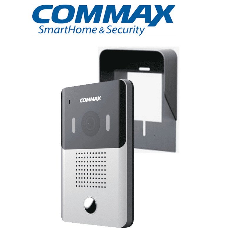 COMMAX DRC4Y - Frente de calle compatible con monitores Commax por conexión a 4 hilos, alimentación desde monitor, cuenta con funcion de apertura de puerta, Luz LED, soporta cubierta cmx2260001  image 3