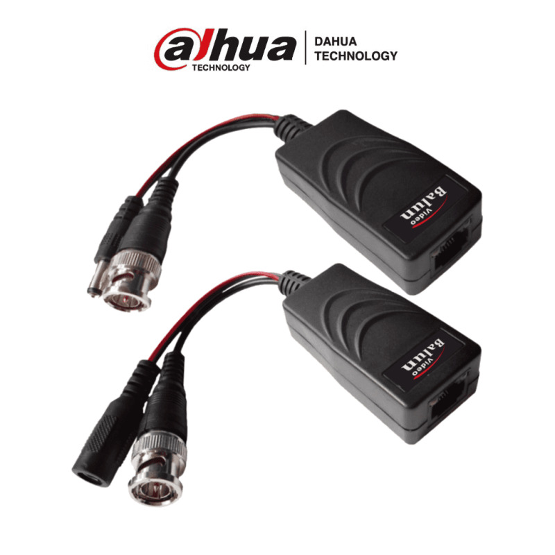 DAHUA PFM802 - Par de Transceptores Pasivos de Hasta 4 Megapíxeles para Video y Energía/ Distancia de Hasta 150 Metros/  Voltaje de Entrada de 12-15V DC/ Cableado por RJ-45/ Conectores BNC y de Energía/ Soporta: HDCVI/TVI/AHD/CVBS/  #LoNuevo image 2