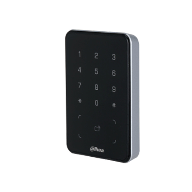 DAHUA DHI-ASR2101A-D - Lectora de Tarjetas IC con Teclado para Panel de Control de Acceso/ Uso Exterior/ Soporta Comunicación Wiegand y RS-485/ Modos de desbloqueo: Tarjeta y Codigo/ Alarma Anti-manipulación/ IP66/ Zumbador e Indicador de Aviso/ #LoNuevo  image 4