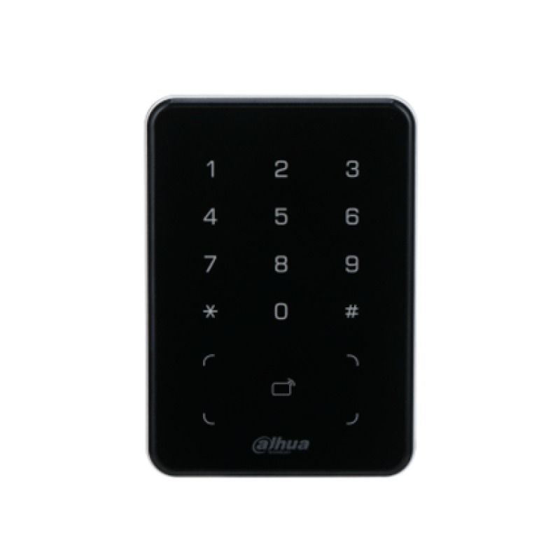DAHUA DHI-ASR2101A-D - Lectora de Tarjetas IC con Teclado para Panel de Control de Acceso/ Uso Exterior/ Soporta Comunicación Wiegand y RS-485/ Modos de desbloqueo: Tarjeta y Codigo/ Alarma Anti-manipulación/ IP66/ Zumbador e Indicador de Aviso/ #LoNuevo  image 6