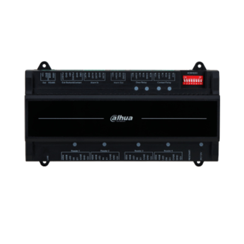 DAHUA ASC2202B-D - Panel de Control de Acceso de 2 Puertas y 4 Lectoras/ TCP/IP/ Comunicación RS-458 y Wiegand/ 100,000 Usuarios, 3,000 Huellas y 500,000 Registros/ Soporta Interlock, Anti-passback, Desbloqueo Remoto/ Funcion WatchDog/ #LoNuevo image 4