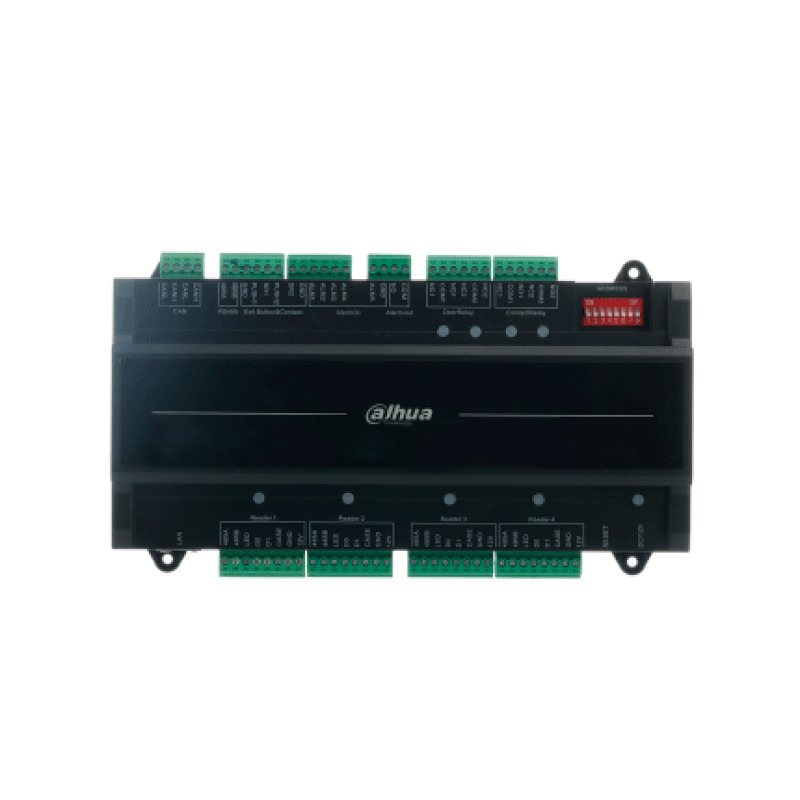 DAHUA ASC2102B-T - Control de Acceso Esclavo para Control Maestro/ Soporta Conexión en Cascada/ 2 Puertas y 4 Lectoras/ 20,000 Usuarios/ 30,000 Registros/ Soporta RS-485 y Wiegand/ #LoNuevo image 3
