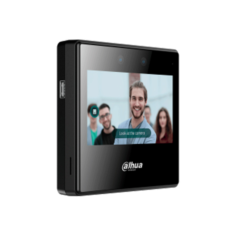 DAHUA DHI-ASA3223A-W - Control de Asistencia con Reconocimiento Facial/ Pantalla Touch de 4.3 Pulgadas/ WiFi/ 2000 Rostros y Contraseñas/ 300,000 Registros/ Detección de Vida/ 0.2 Segundos/ Rango de Reconocimiento de .3 a 1.5 Metros/ #LoNuevo  image 3