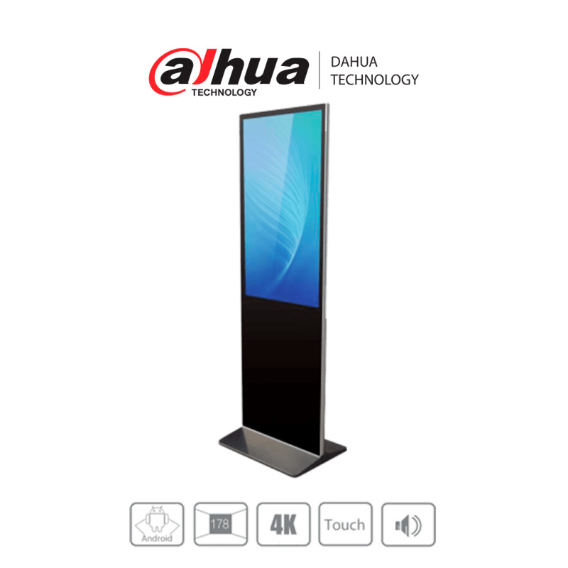 DAHUA LDV55-SAI400TK - Totem de señalización digital de 55" con pantalla Touch Screen. Resolución 4K, 178° de visualización.  image 2