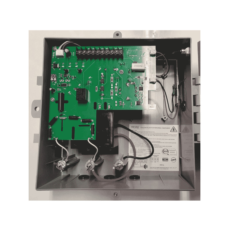 YONUSA EYNGM12000127 - Energizador modular para cerco electrico con salida de voltaje de hasta 12,500 V/ Alcance de hasta 2,500 metros lineales o 500 metros en 5 lineas/ Alimentacion a 110 o 220 VAC/ Compatible con modulo Wifi/ Bajo consumo image 7