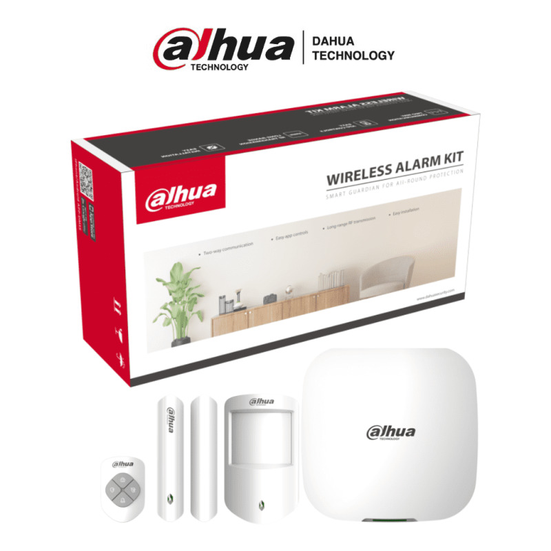 DAHUA DHI-ART-ARC3000H-03-FW2 - Kit Alarma Inalámbrico con Conexión 4G, Wifi, Ethernet/ Monitoreo por APP/ Incluye Panel Ethernet, WiFi, 3G, 4G (Dual SIM); 1 Sensor de Movimiento; 1 Contacto Magnético; Un Control Remoto #LoNuevo #AlarmasDahua image 2