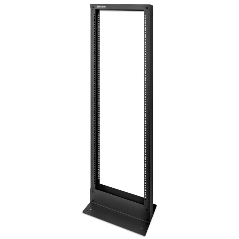 INTELLINET 715973 Rack de dos postes, 19" 26U, Presentación Flatpack (Desarmado), 19", Negro image 2