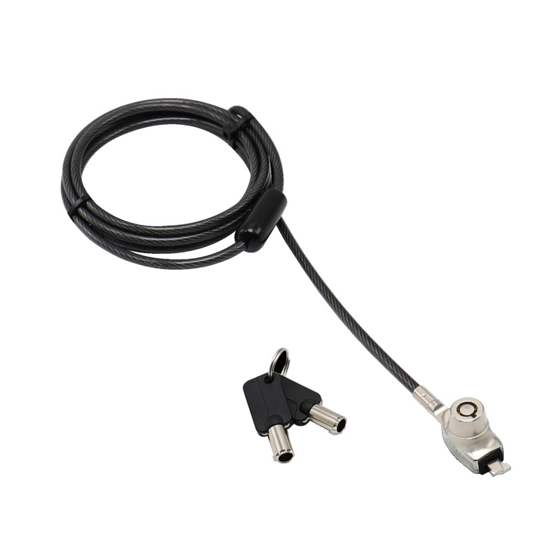 CANDADO LAPTOP , MANHATTAN, 440486 ,NANO LLAVE 1.8MTS GRIS image 3