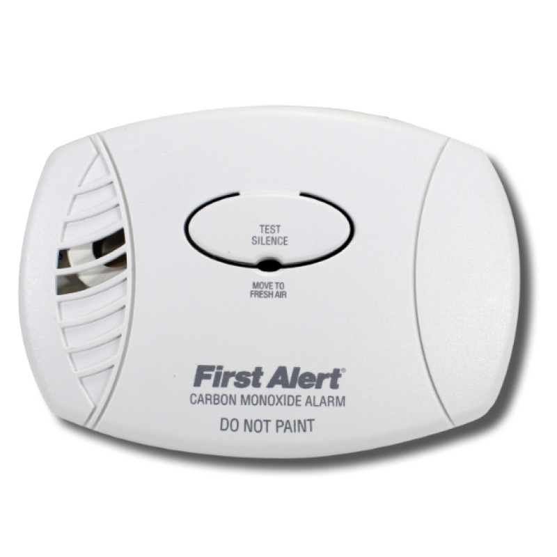 Alarma de monóxido de carbono CO enchufable con bateria de respaldo