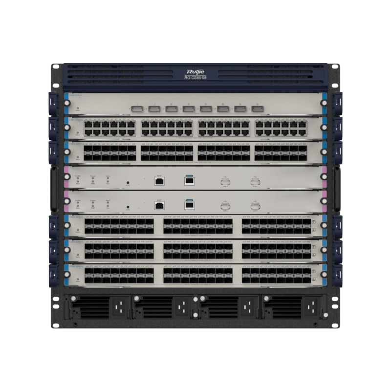 RGCS8808 SWITCH CORE L3 CHASSIS P/ 6 TARJETAS Y 2 SUPERVISORES