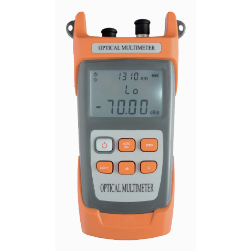 Medidor de Potencia para Fibra Óptica OPM / Soporta Fibra Monomodo y Multimodo / Soporta función VFL / Compatible con Conectores SC FC y ST