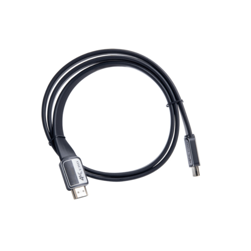 Cable HDMI de 10m | Alta Definición | Longitud | Version 20 | Alta velocidad 18Gbps | 4K60Hz | Conectores Chapados en Oro | Tipo Redondo