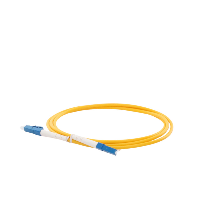 Jumper de Fibra Óptica Monomodo LC/UPCLC/UPC Simplex de 1 metro 3mm