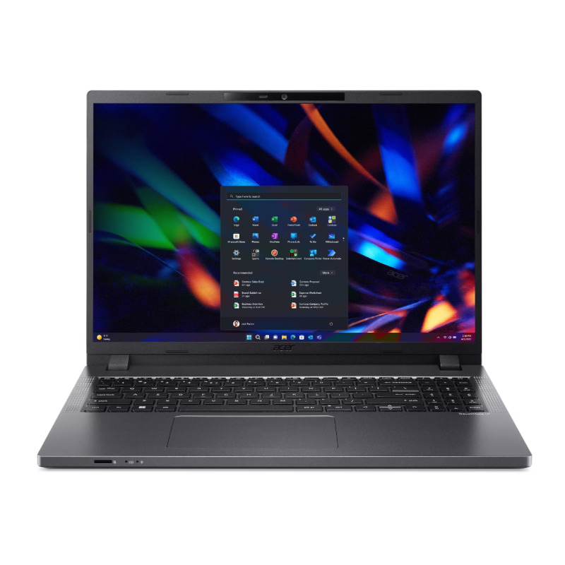 LAPTOP ACER TRAVELMATE P2 TMP216-51-51NA CORE I5-1335U, 8GB RAM, 512 GB SSD, 16 PULGADAS WUXGA, WINDOWS 11 PRO, LECTOR DE HUELLAS, RJ45, TPM, GRIS ACERO, 1 AÑO GARANTIA Y SEGURO CONTRA ROBO