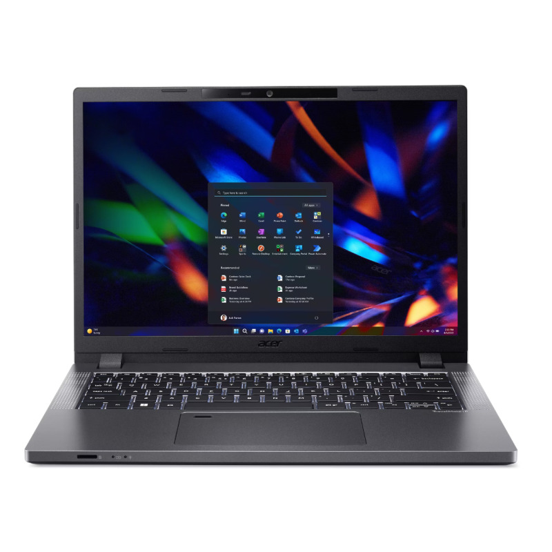 LAPTOP ACER TRAVELMATE P2 14 TMP214-55-593F, CORE I5-1335U, 8 GB RAM, 512 GB SSD, 14 PULGADAS IPS WUXGA, WINDOWS 11 PRO, GRIS, 1 AÑO GARANTIA Y SEGURO CONTRA ROBO