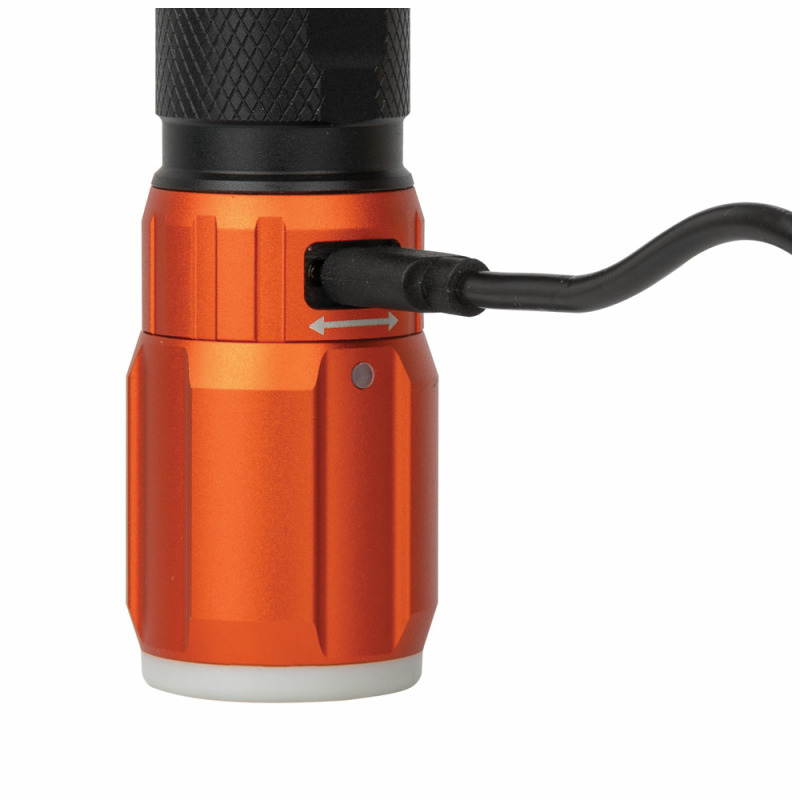 Linterna LED Portátil Recargable 500 Lúmenes con Luz Frontal y Lateral de Trabajo Lámpara con tapa de Extremo con Imán USBC image 4