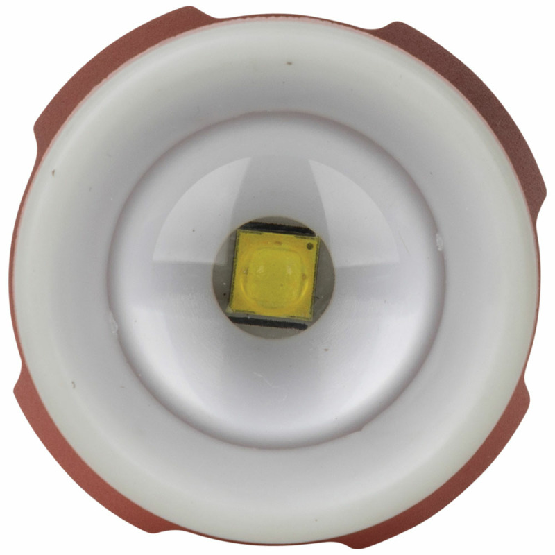 Linterna LED Portátil Recargable 500 Lúmenes con Luz Frontal y Lateral de Trabajo Lámpara con tapa de Extremo con Imán USBC image 7