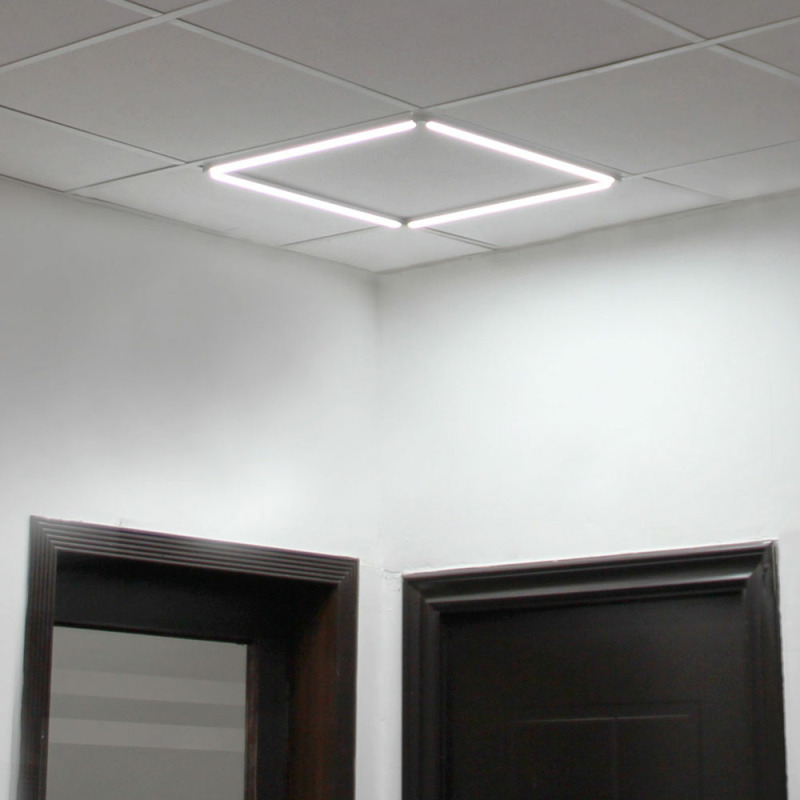 Marco LED Luminoso / 595 x 595 mm / 127 Vca60Hz / Luz Blanca 6 500 K / 3 000 lm image 5