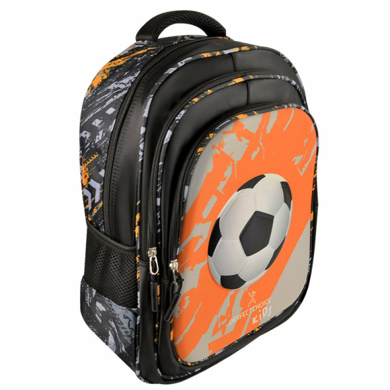 MOCHILA ESCOLAR PERFECT CHOICE MULTIPLES COMPARTIMENTOS EXPLORER - BALON image 3