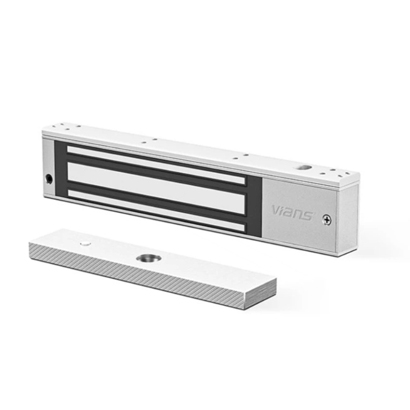 VIANS VI-280AST cerradura electromagnética 280 kg Gris
