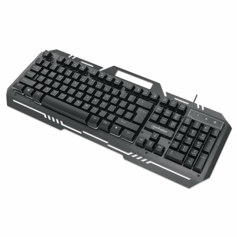 TECLADO GAMING LED , MANHATTAN , 180610 ,CON PÁNEL METÁLICO PARA CELULAR image 6