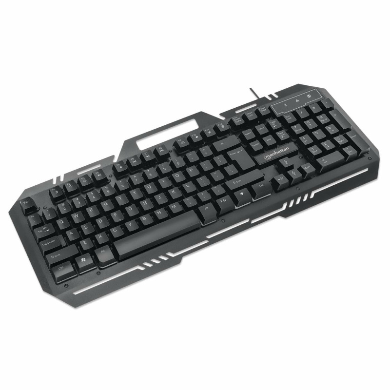 TECLADO GAMING LED , MANHATTAN , 180610 ,CON PÁNEL METÁLICO PARA CELULAR image 7