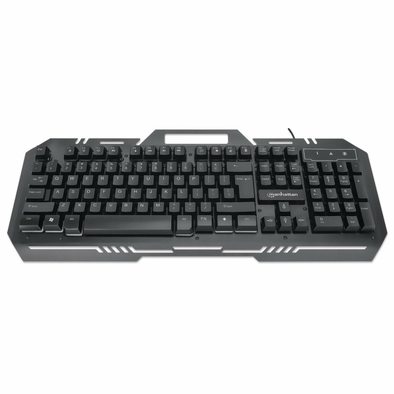 TECLADO GAMING LED , MANHATTAN , 180610 ,CON PÁNEL METÁLICO PARA CELULAR image 8