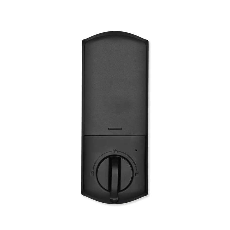 QOLSYS IQDLK-PGK-MB Cerradura con botón pulsador - Cerradura Inteligente PowerG, color negro mate ( Matted Black ) image 4