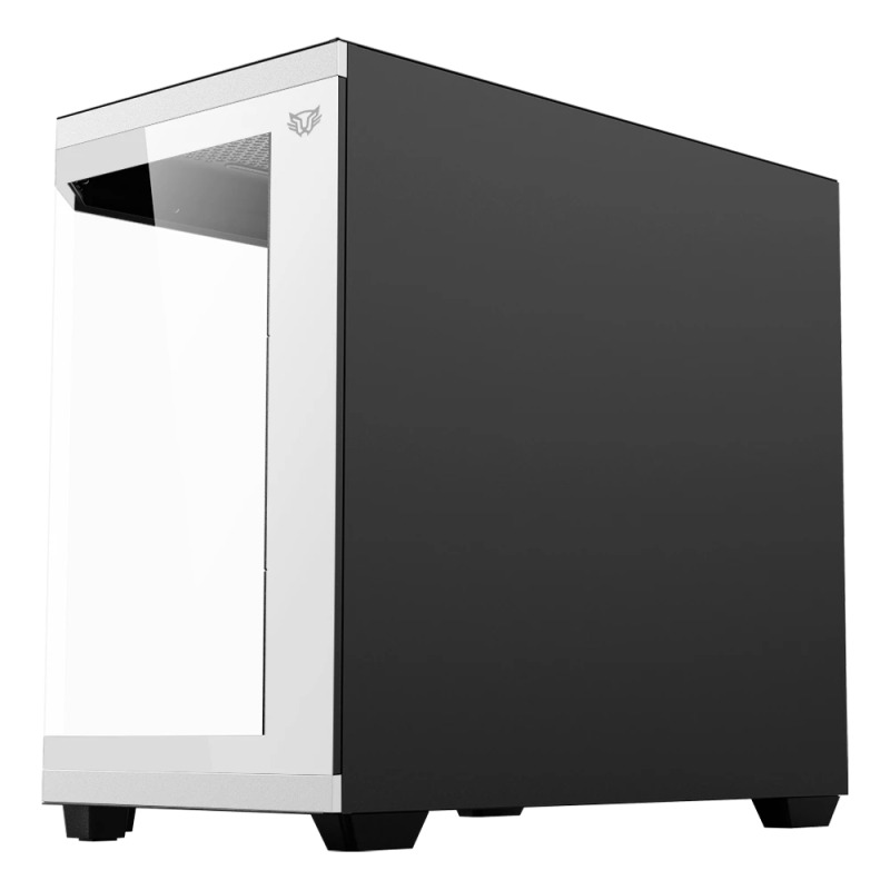 GABINETE GAMER BALAM RUSH TANK MASTER 9600TB / MEDIA TORRE / ATX - MICRO ATX - ITX / PANELES REMOVIBLES CRISTAL TEMPLADO / 4X VENTILADORES ARGB / SOPORTE P/ ENFRIAMIENTO / BLANCO C/ NEGRO / BR-938693 image 5