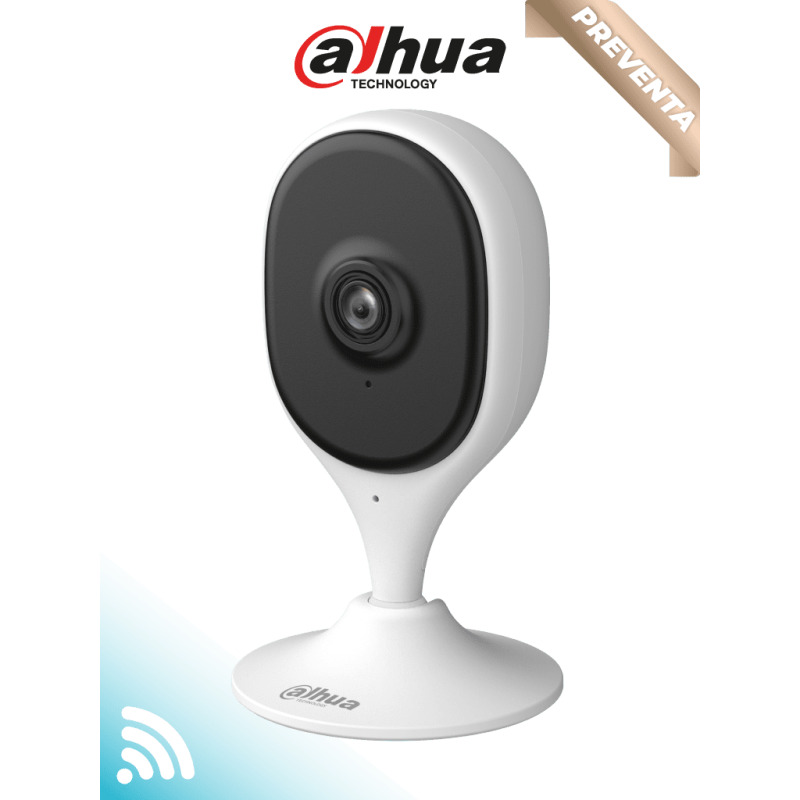 DAHUA DH-C3A - PREVENTA - Cámara WiFi IP Cubo de 3MP con IA avanzada para detección de humanos y mascotas. Equipado con WiFi 6, emparejamiento por Bluetooth, audio bidireccional, visión nocturna IR de 10m, compresión H.265 y alarma de sonido #LoNuevo