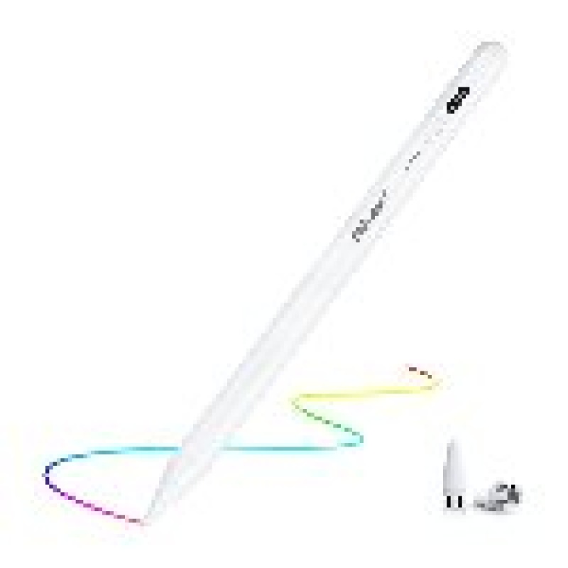 "Pluma Stylus Activa con Dos Repuestos, Color Blanco"