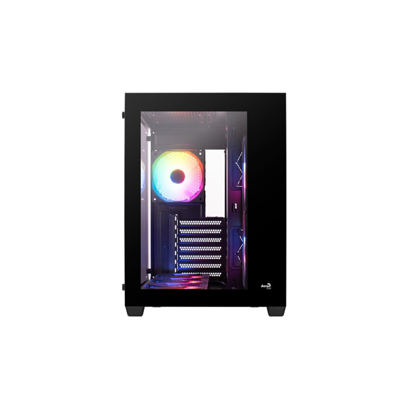 GAB AEROCOOL DRYFT G-BK-V2  NEGRO CRIS TEMP RGB  ATX/MATX/MITX image 3
