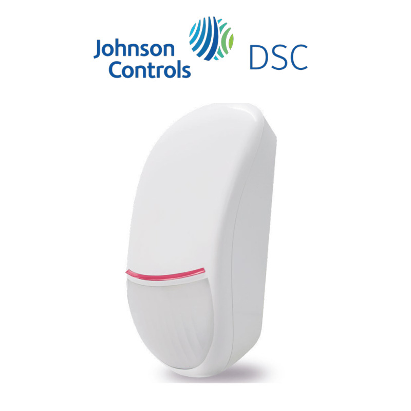 DSC LC200- Detector de movimiento digital infrarrojo cableado anti-mascotas. 15 mts tecnología LODIFF® Optics y POLY IR®, 