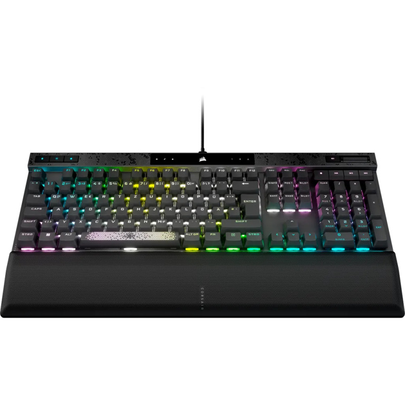 TECLADO CORSAIR K70 MAX RGB/MAGNÉTICO-MECÁNICO/ LED RGB RETROILUMINADO/ CORSAIR MGX /GRIS/TECLAS PBT NEGRAS/ (CH-910961G-NA) image 5