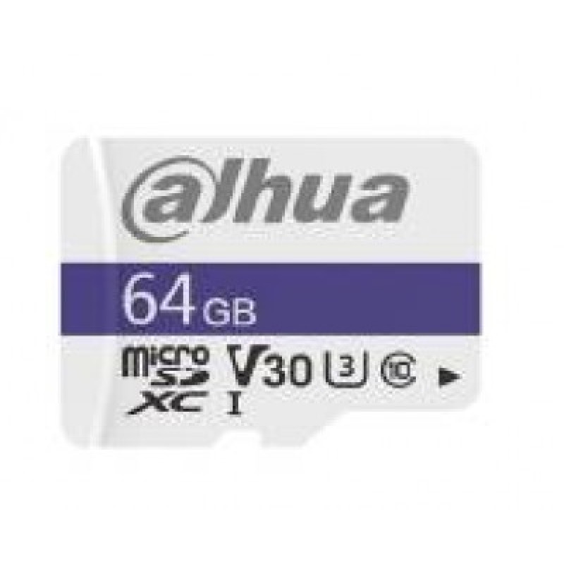 DAHUA DHI-TF-C100/64GB - Dahua Memoria Micro SD de 64 GB UHS-I/ C10/U3/V30/ Velocidad de Lectura 95 MB/s/ Velocidad de Escritura de 30 MB/s/ #LoNuevo image 2