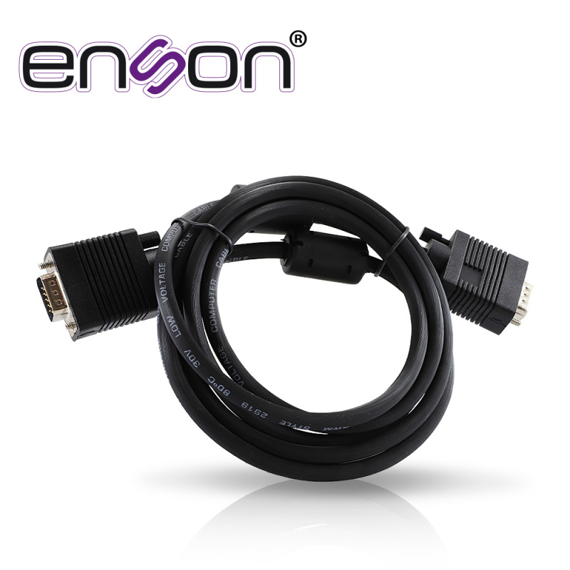 Enson ENS-VGACB2 cable VGA 1.8 m VGA (D-Sub) Negro