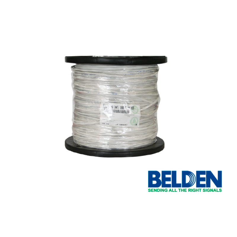 Belden 5200FE 0091000 cable de audio 305 m Blanco image 2