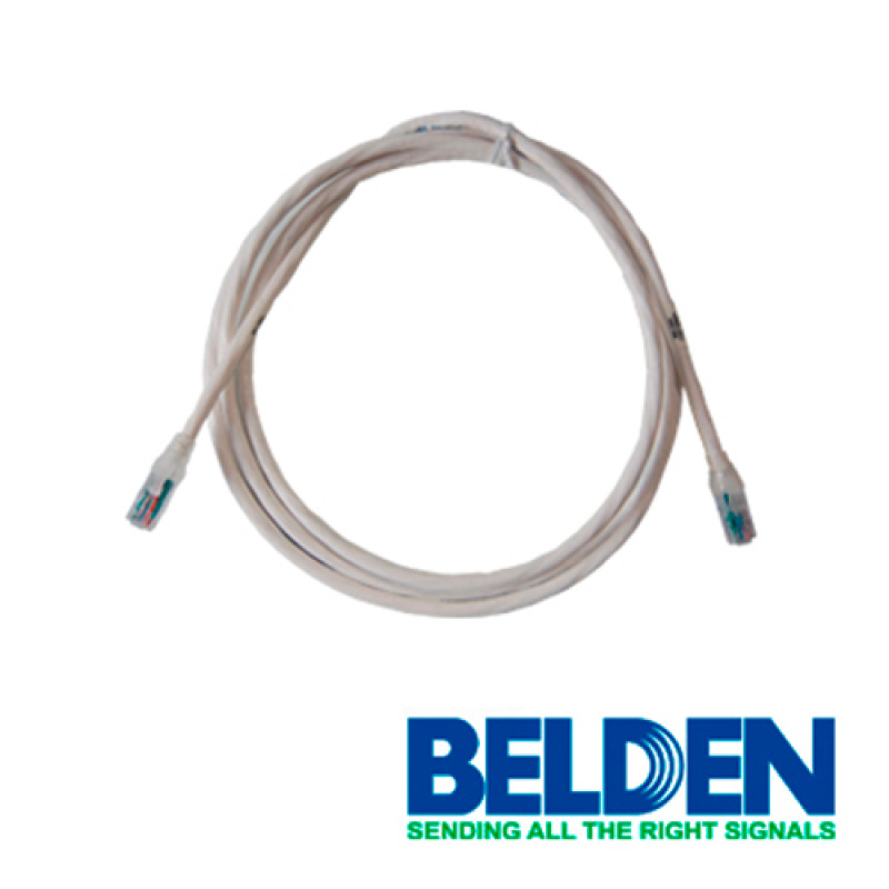 Belden 2.1m Cat6+ RJ45 cable de red Blanco