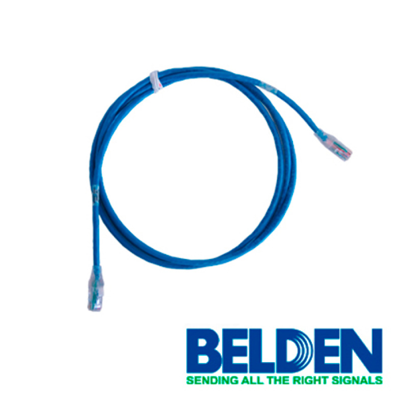 BELDEN  C601106007 - Patch cord / CAT6+ / Universal / Azul rey / 7 Pies image 4