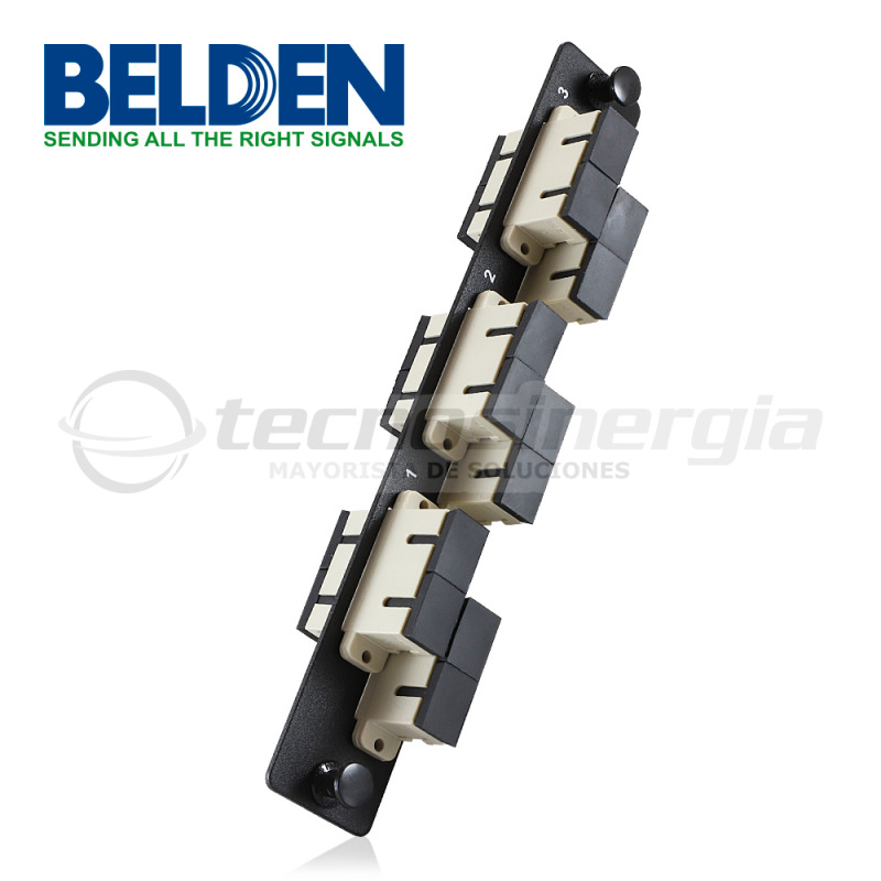 Belden AX100098 adaptador de fibra óptica SC 1 pieza(s) Negro image 2