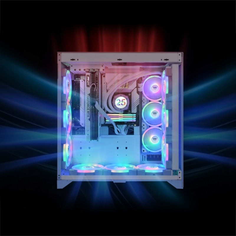 Thermaltake SWAFAN EX12 ARGB Gabinete de la computadora Enfriador de aire 12 cm Blanco 3 pieza(s) image 7