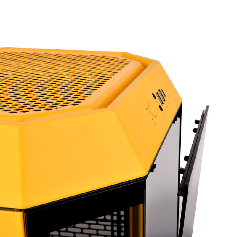 Thermaltake 300 Bumblebee Micro Tower Amarillo image 7