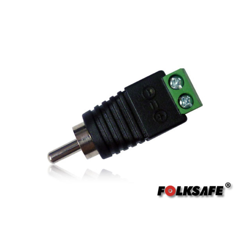 FOLKSAFE FS-RCA1 conector RCA Negro image 2