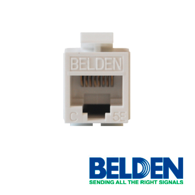 BELDEN AX101309 - Jack modular / UTP / CAT 5E / Color blanco image 3